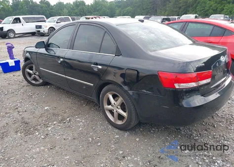 2008 Hyundai Sonata Limited/Se from USA, damaged, VIN 5NPEU46C38H329227